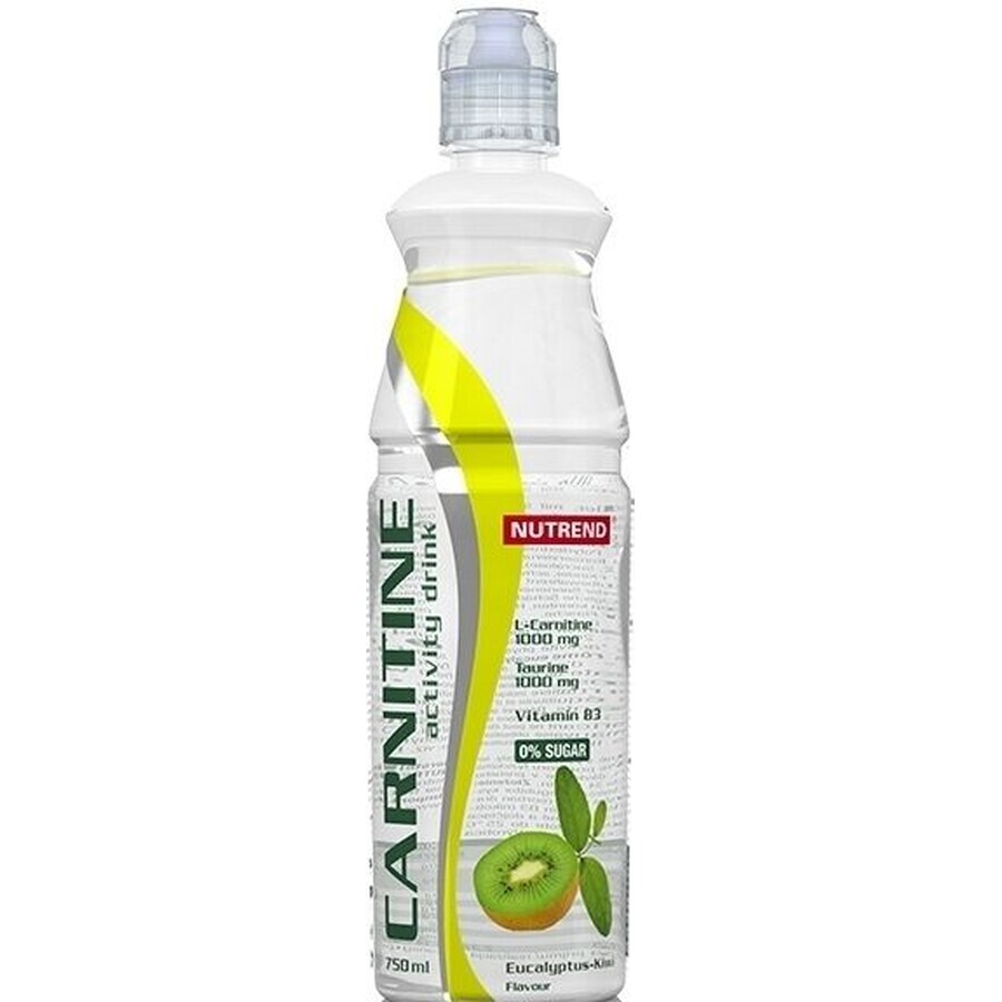 Nutrend CARNITIN DRINK decaffeinato, eucalipto+kiwi 750 ml