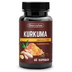 Skoczylas Turmeric, piperine, ginger, resveratrol and quercetin 60 capsules Skoczylas Turmeric, piperine, ginger, resveratrol and quercetin 60 capsules