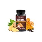 Skoczylas Turmeric, piperine, ginger, resveratrol and quercetin 60 capsules Skoczylas Turmeric, piperine, ginger, resveratrol and quercetin 60 capsules