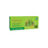 Aloe Vera green tea with aloe vera flavor 25 sachets