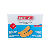 Pansament rezistent la apa Mediplast 207 M, 1.9 cm x 7.2 cm, 20 bucati, Mebra
