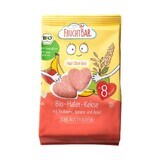 Biscuiti din ovaz Bio cu capsuni si babane, +8 luni, 100 g, Frucht Bar