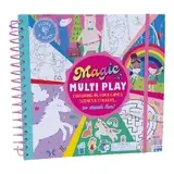 Caiet de activitati reutilizabil, Magic Multi Play Rainbow Fairy, 3 ani+, Floss & Rock