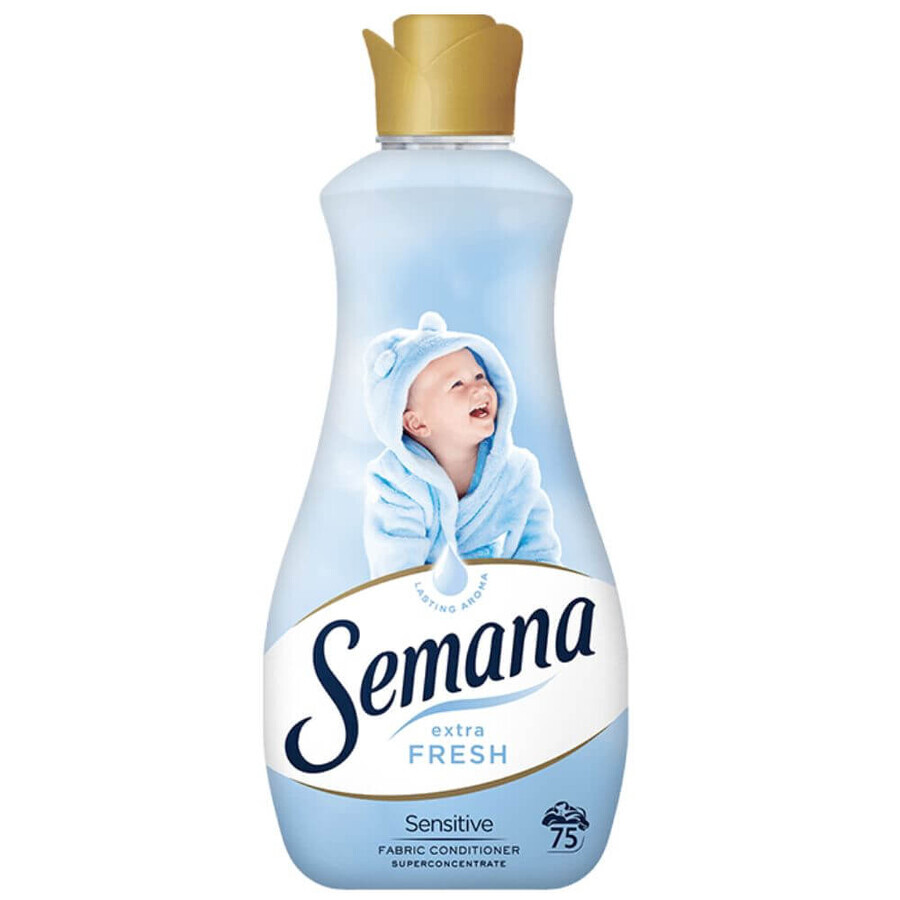 Extra Fresh Sensitive Laundry Conditioner, 75 washes, 1.5 l, Week