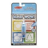 Coloring book with water shapes and colors, +4 years, Melissa & Doug