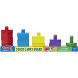 Wooden shapes for sorting and stacking, +2 years, Melissa & Doug