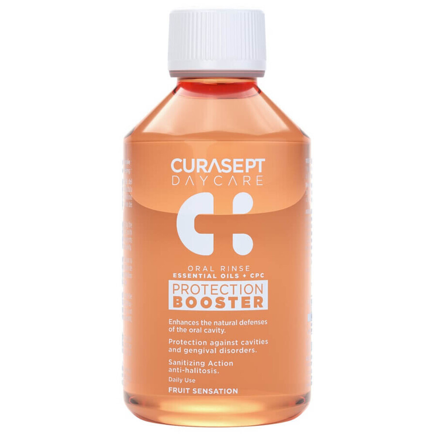 Mondwater Fruit Sensation Daycare Protection Booster, 500 ml, Curasept