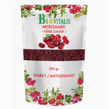 Cranberries without sugar, 250 g, Biovitalis
