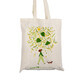 Borsa riutilizzabile 100% cotone, stampa a colori, 1 pezzo, Farmacia Tei x Madalina Andronic