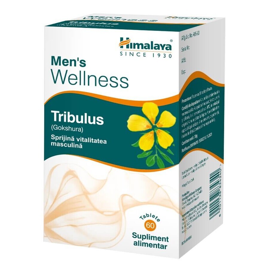 Tribulus Wellness, 60 film-coated tablets, Himalaya India