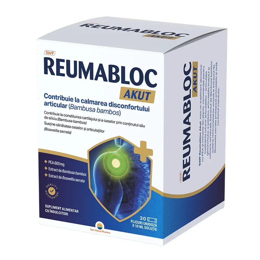 Reumabloc Akut, 30 sachets, Sun Wave Pharma