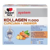 Kollagen 11000 Plus Turmeric + Ginger, 30 vials, Doppelherz
