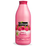 Milk and raspberry shower gel, 750 ml, Cottage