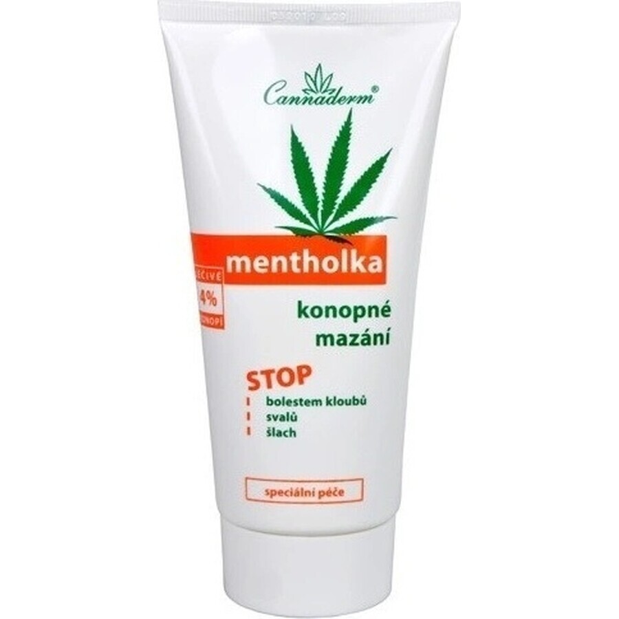 Cannaderm MENTHOLKA MENTHOLKA 1×200 ml, lubrificazione alla canapa Cannaderm MENTHOLKA MENTHOLKA 1×200 ml, lubrificazione alla canapa