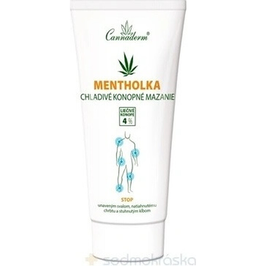 Cannaderm MENTHOLKA MENTHOLKA 1×200 ml, lubrificazione alla canapa Cannaderm MENTHOLKA MENTHOLKA 1×200 ml, lubrificazione alla canapa