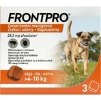 FRONTPRO® antiparasitic chewable tablets for dogs (4-10 kg) 1×3 tbl, antiparasitic tablets FRONTPRO® antiparasitic chewable tablets for dogs (4-10 kg) 1×3 tbl, antiparasitic tablets