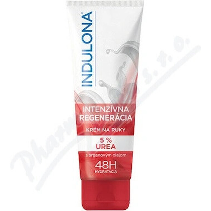 INDULONA Crema de manos regeneradora intensiva 5% urea con aceite de argán 1x50 ml