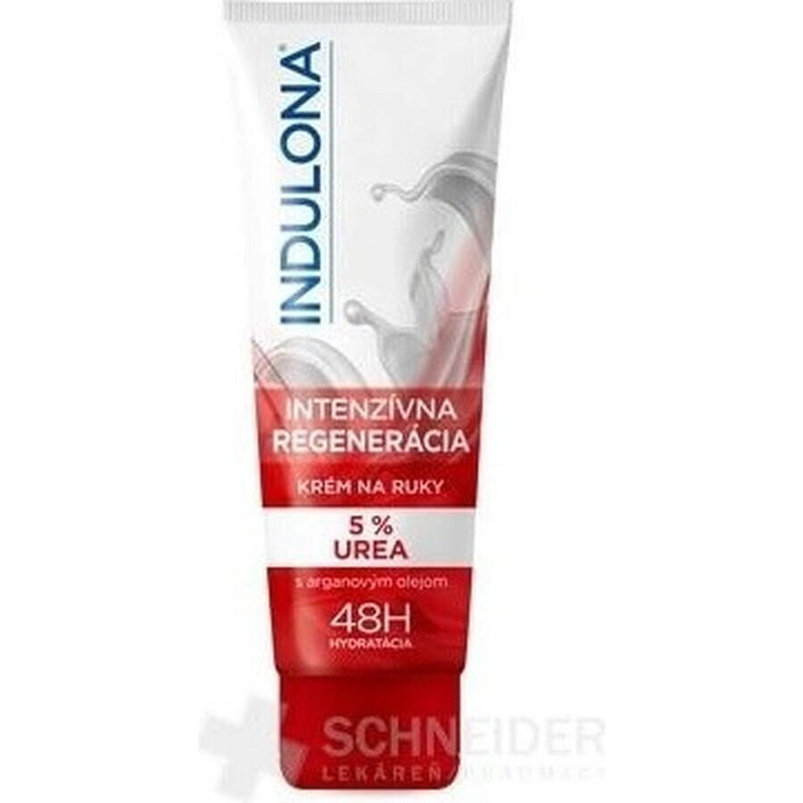 INDULONA Crema de manos regeneradora intensiva 5% urea con aceite de argán 1x50 ml