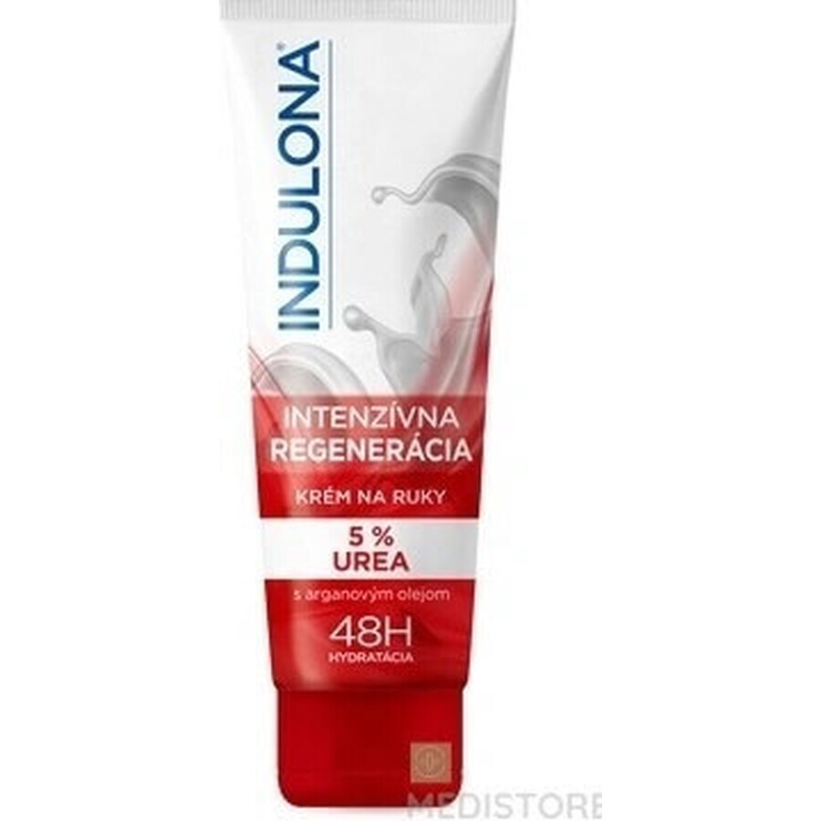 INDULONA Crema de manos regeneradora intensiva 5% urea con aceite de argán 1x50 ml