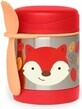 SKIP HOP Zoo Food thermos with spoon and fork Fox, 12 m+ 1&#215;325 ml, food thermos