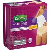 DEPEND MAXIMUM XL for women 1×9 pcs, stretch panties, hip circumference 120-105 cm