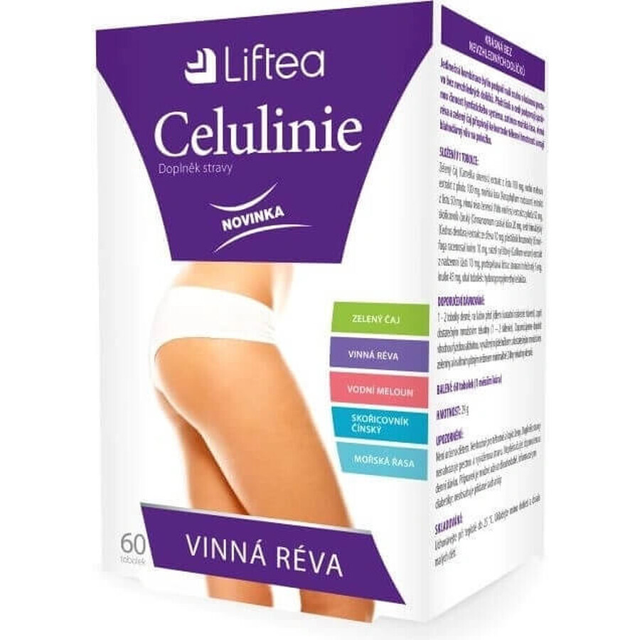 LIFTEA CELLULINIA 1×60 cps, food supplement