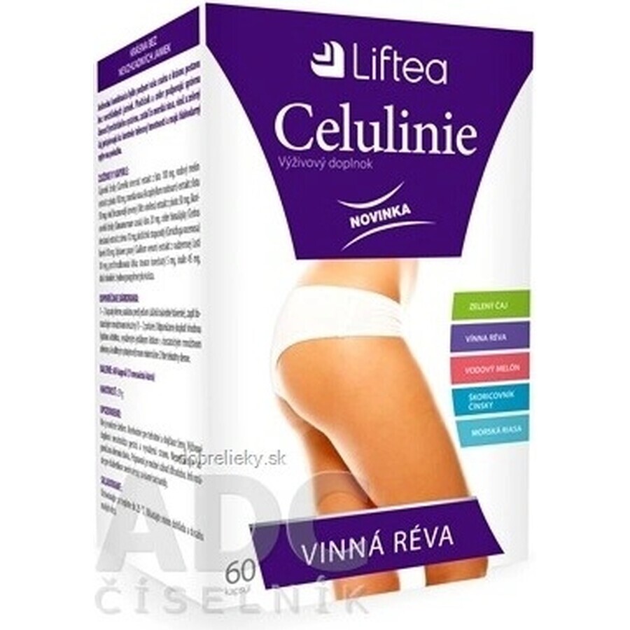 LIFTEA CELLULINIA 1×60 cps, food supplement