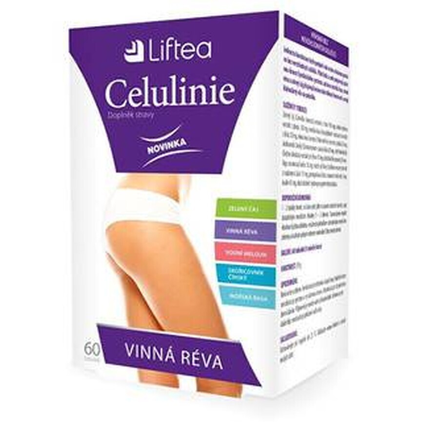 LIFTEA CELLULINIA 1×60 cps, food supplement
