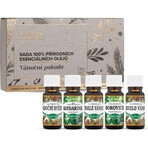 Saloos Christmas well-being-set of 100% natural essential oils 5x10 ml, set of essential oils Saloos Christmas well-being-set of 100% natural essential oils 5x10 ml, set of essential oils