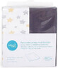 CEBA Change mattress cover Candy Pink+Pink Stars 1&#215;2 pieces, size 50x70-80 cm