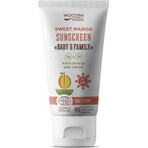 Wooden Spoon Sunscreen Body Lotion Mango Baby & Family SPF 50 1×100 ml Wooden Spoon Sunscreen Body Lotion Mango Baby & Family SPF 50 1×100 ml