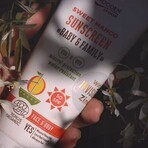 Wooden Spoon Sunscreen Body Lotion Mango Baby & Family SPF 50 1×100 ml Wooden Spoon Sunscreen Body Lotion Mango Baby & Family SPF 50 1×100 ml