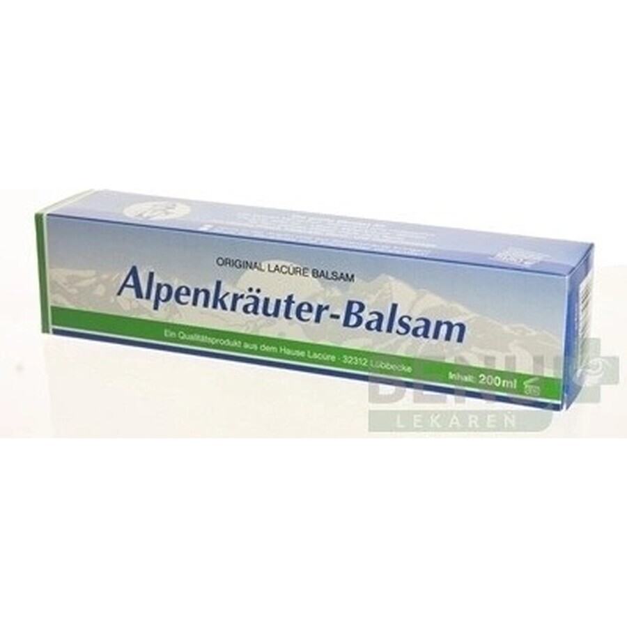 Primavera Alpenkräuter Balsam 1×200 ml, Balsamo alle erbe alpine Primavera Alpenkräuter Balsam 1×200 ml, Balsamo alle erbe alpine