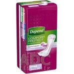 DEPEND SUPER 1×8 pcs, incontinence pads 11×36 cm