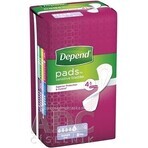DEPEND SUPER 1×8 pcs, incontinence pads 11×36 cm