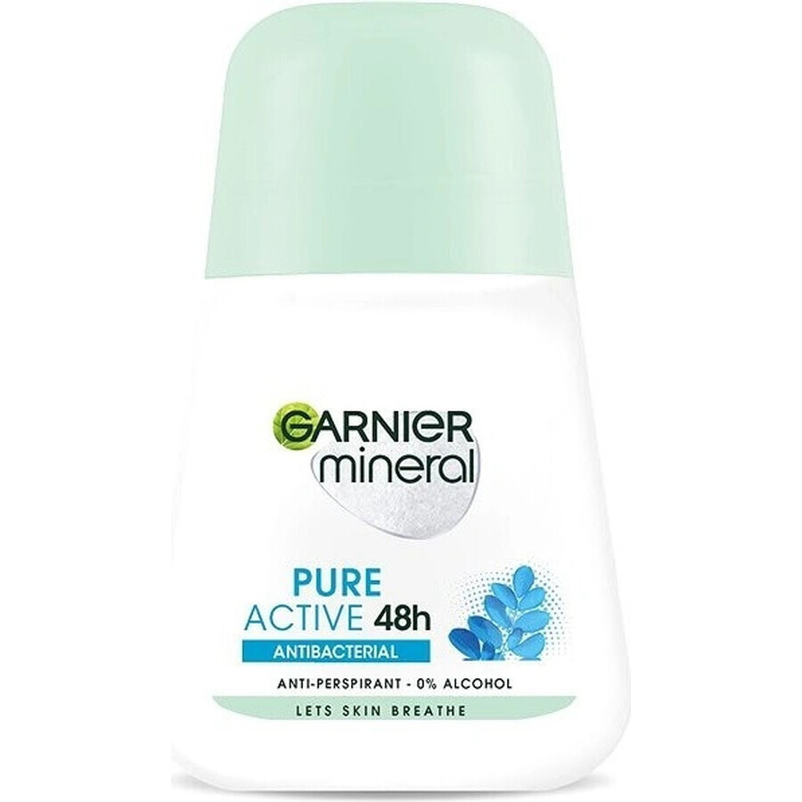 Garnier Mineral Pure Active 48h roll-on 1×50 ml antitraspirante in pallottola Garnier Mineral Pure Active 48h roll-on 1×50 ml antitraspirante in pallottola
