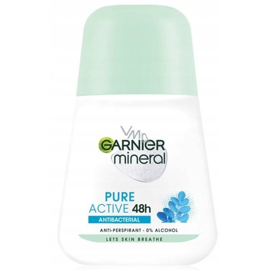 Garnier Mineral Pure Active 48h roll-on 1×50 ml antitraspirante in pallottola Garnier Mineral Pure Active 48h roll-on 1×50 ml antitraspirante in pallottola