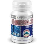 Kompava Omega-3 1×30 cps, food supplement Kompava Omega-3 1×30 cps, food supplement