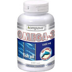 Kompava Omega-3 1×30 cps, food supplement Kompava Omega-3 1×30 cps, food supplement