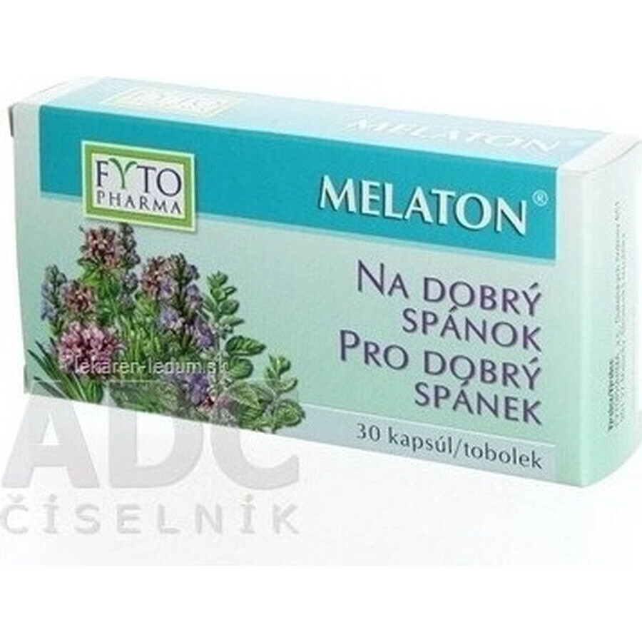 FYTO MELATON VOOR GOEDE SLAAP 1×30 cps, thee
