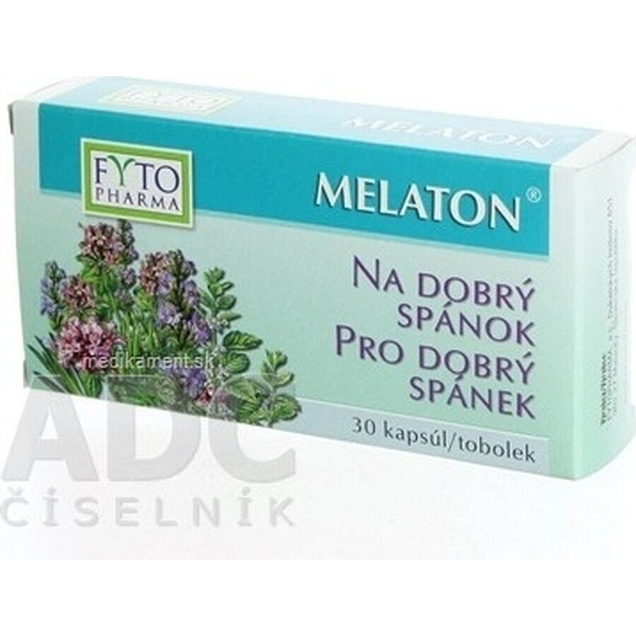FYTO MELATON VOOR GOEDE SLAAP 1×30 cps, thee