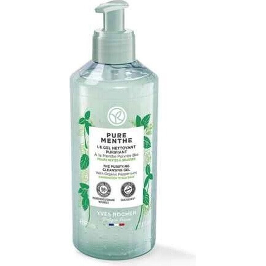 Yves Rocher Pure Menthe Cleansing Gel 390ml 1×390ml 1×390ml, Reinigungsgel