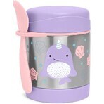 Zoo food thermos flask with spoon/fork Narval, 12m+ 1×325 ml, food thermos flask