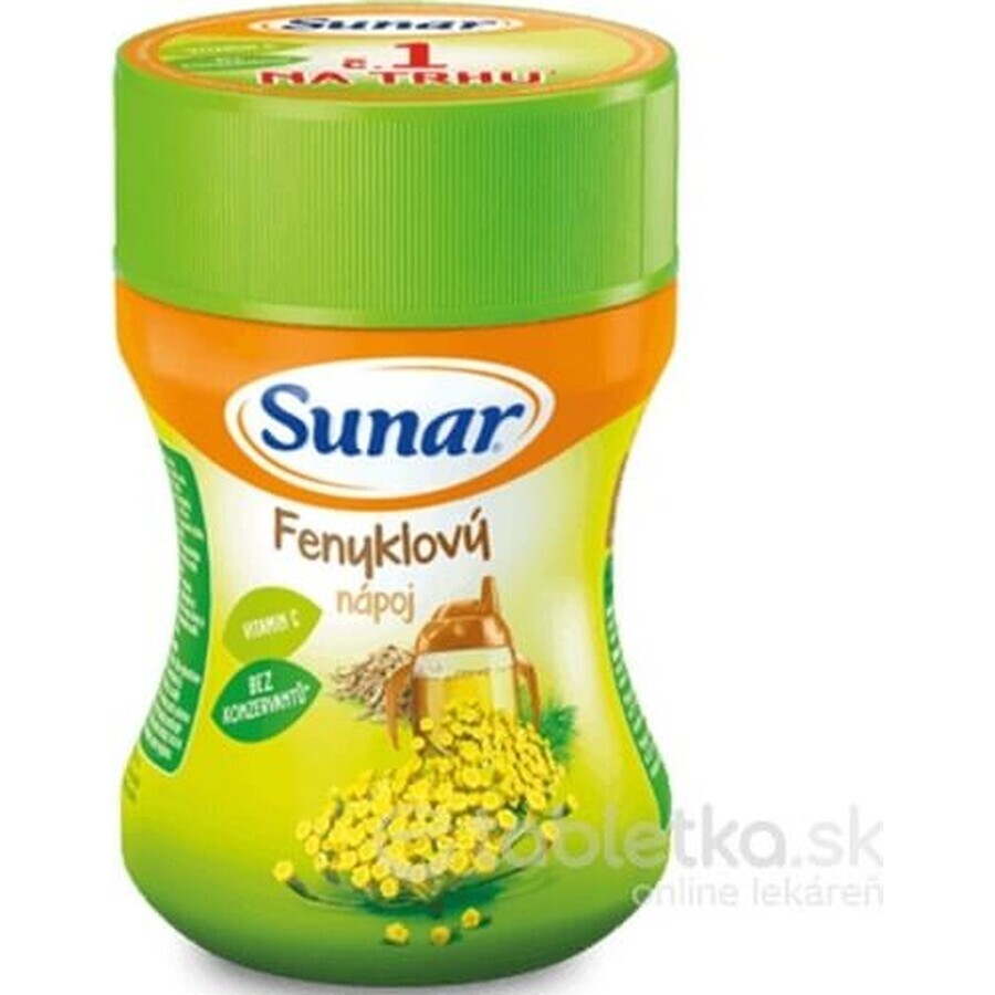Sunar Bebida disoluble Hinojo 1×200 g Sunar Bebida disoluble Hinojo 1×200 g