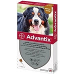 Advantix Spot-on pour chiens de 40 à 60 kg (1 pipette) 1x6 ml Advantix Spot-on pour chiens de 40 à 60 kg (1 pipette) 1x6 ml