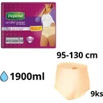 DEPEND MAXIMUM L for women 1×9 pcs, elastic bottom, hip circumference 95-130 cm