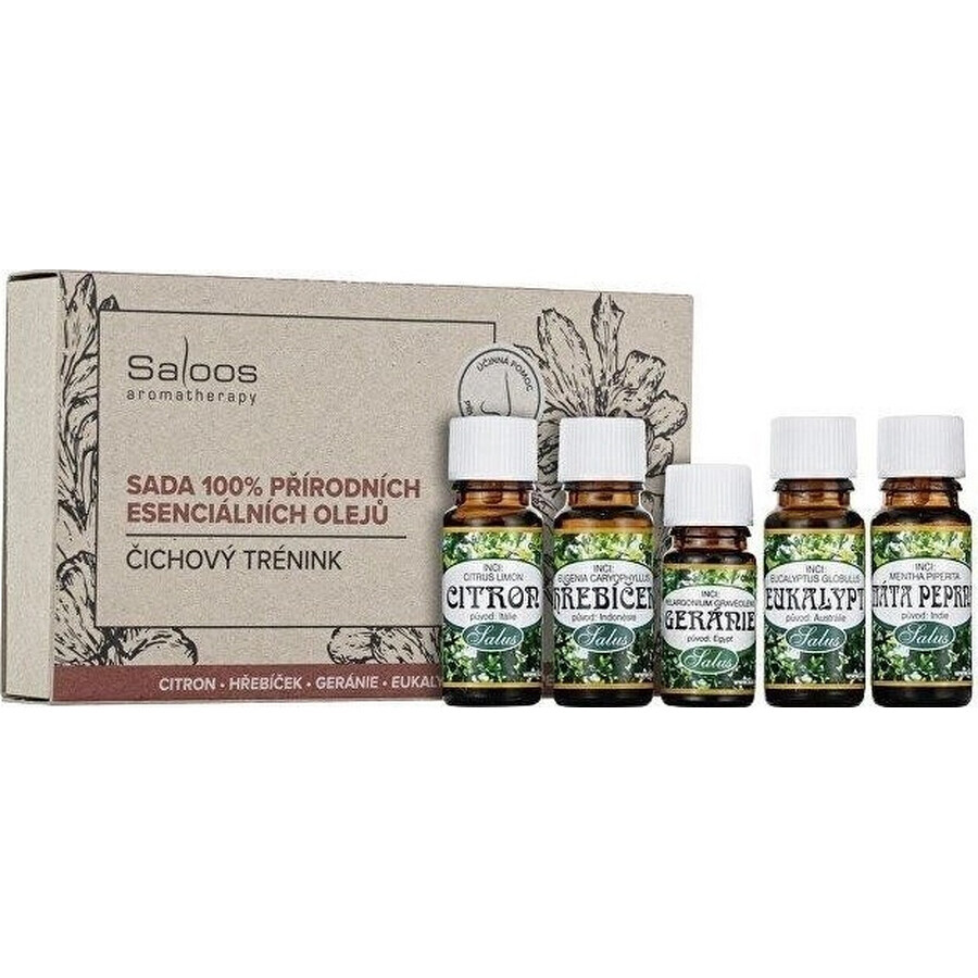 SALOOS The magic of aromatherapy set of 100% natural essential oils 1×1 pc oil