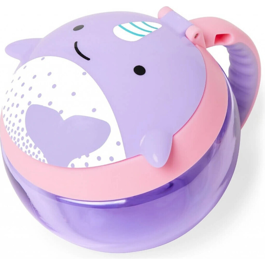 SKIP HOP Zoo Narwhal biscuit container 12m+ 1×1 pc, container