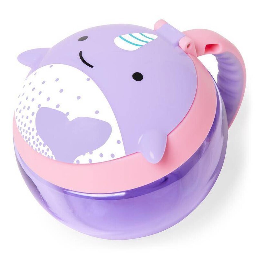 SKIP HOP Zoo Narwhal biscuit container 12m+ 1×1 pc, container