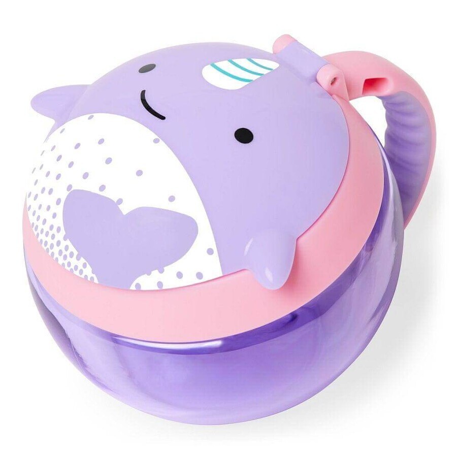 SKIP HOP Zoo Narwhal biscuit container 12m+ 1×1 pc, container